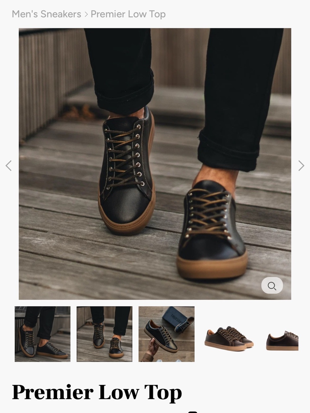 Thursday Boot Co Premier Low Top Men’s Sneaker